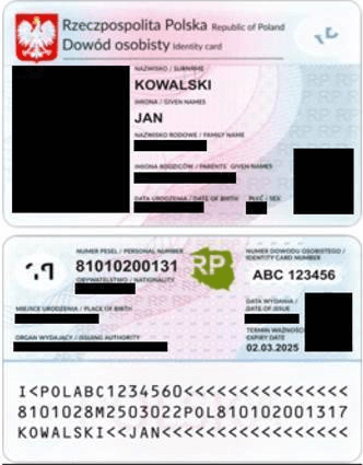 Kopia dokumentów - dowód osobisty | Play