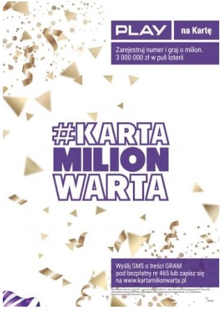 Karta Milion Warta - salony sprzedaży