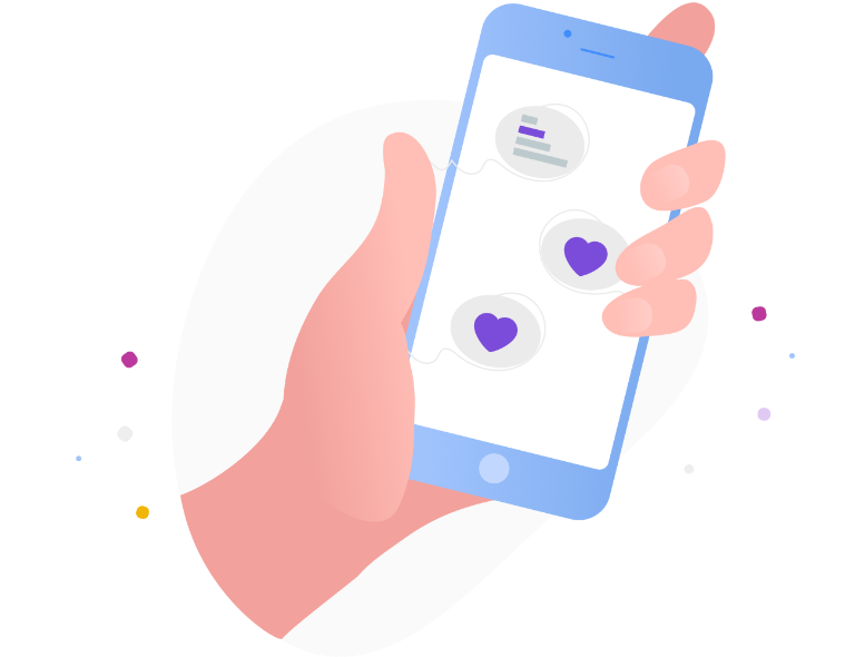 Dłoń trzymająca smartfon
