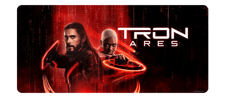 Plakat promocyjny filmu 'Tron: Ares'