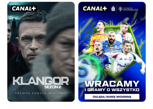 Trzy okładki prezentujące najnowsze hity w CANAL+