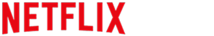 Logo Netflix z czerwonymi literami na białym tle