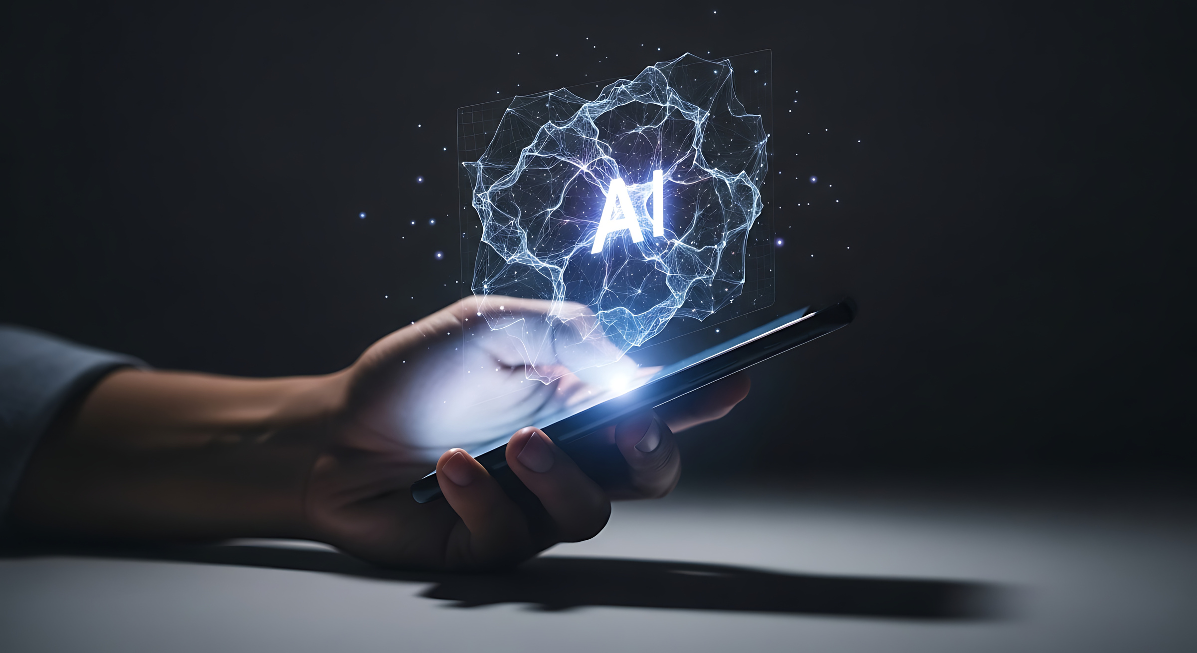 Wizualizacja AI w smartfonie