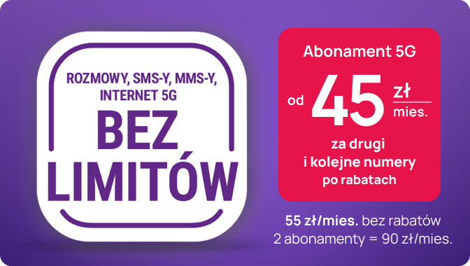 Kup dwa abonamenty w cenie jednego