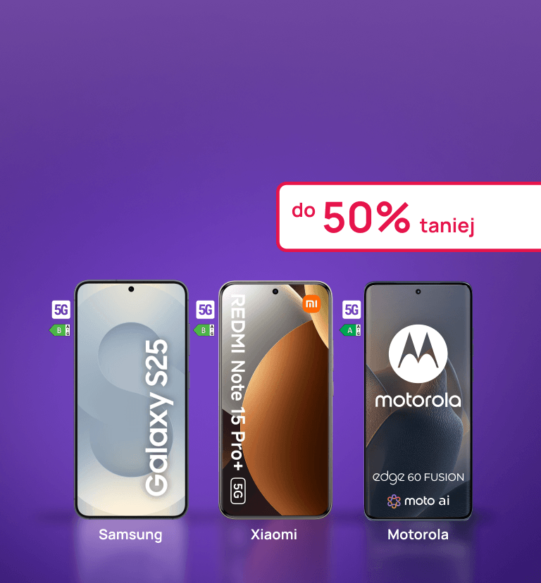 Smartfony do 50% taniej z abonamentem