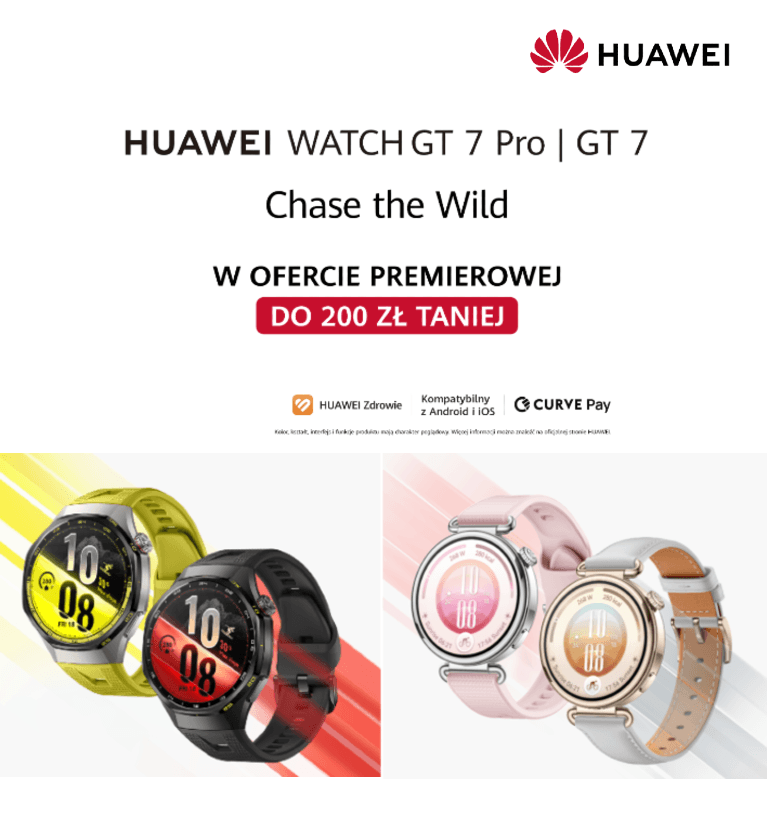 Premierowa oferta Huawei GT7
