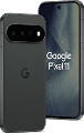 Google Pixel 11 5G 256GB Obsidian – profil z widoczną wyspą potrójnego aparatu i ekranem startowym