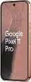 Google Pixel 11 Pro 5G Canyon – widok pod kątem na płaski ekran i zaokrąglone krawędzie