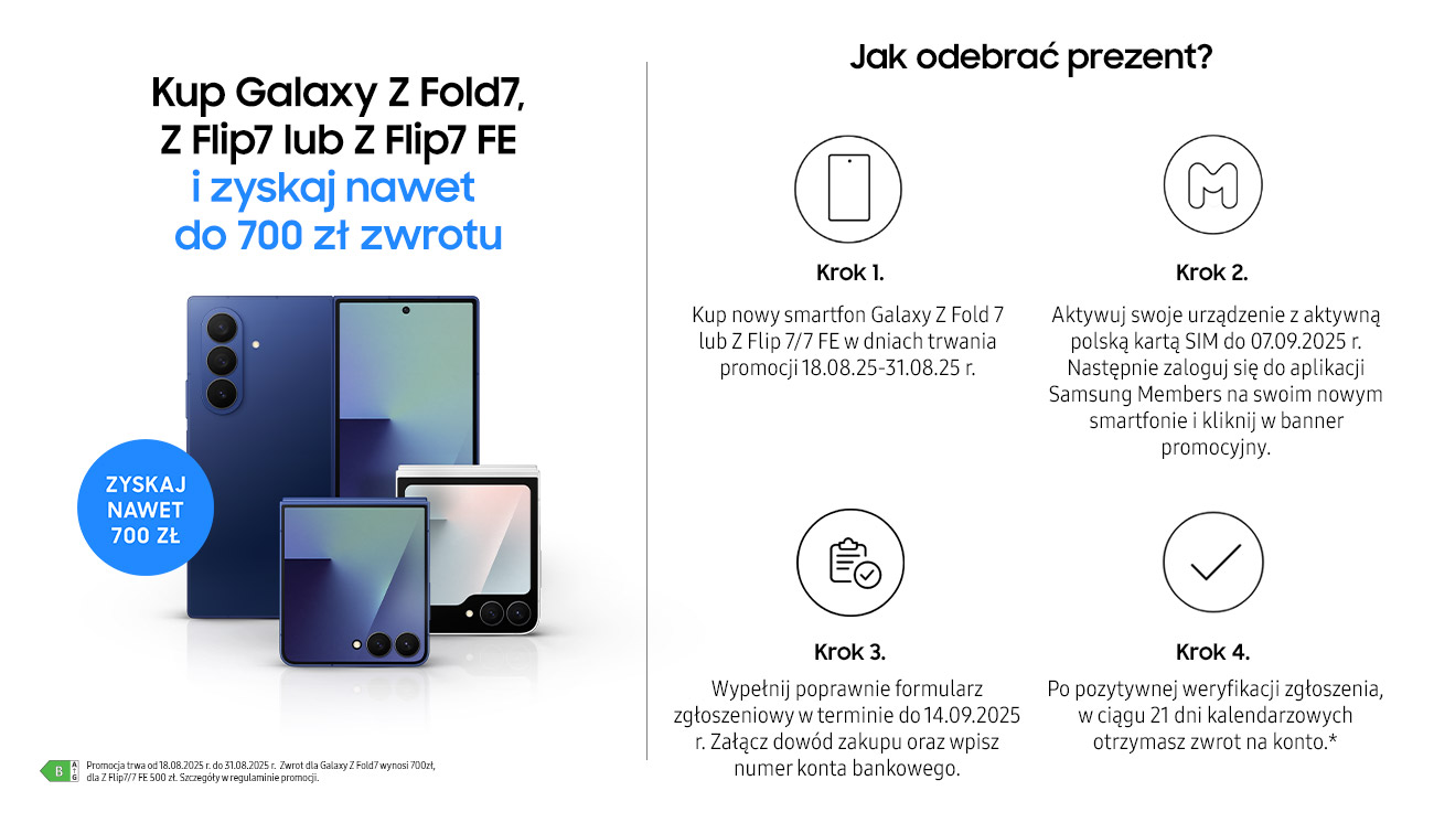 Premiera Samsung Galaxy Flip7, Fold7