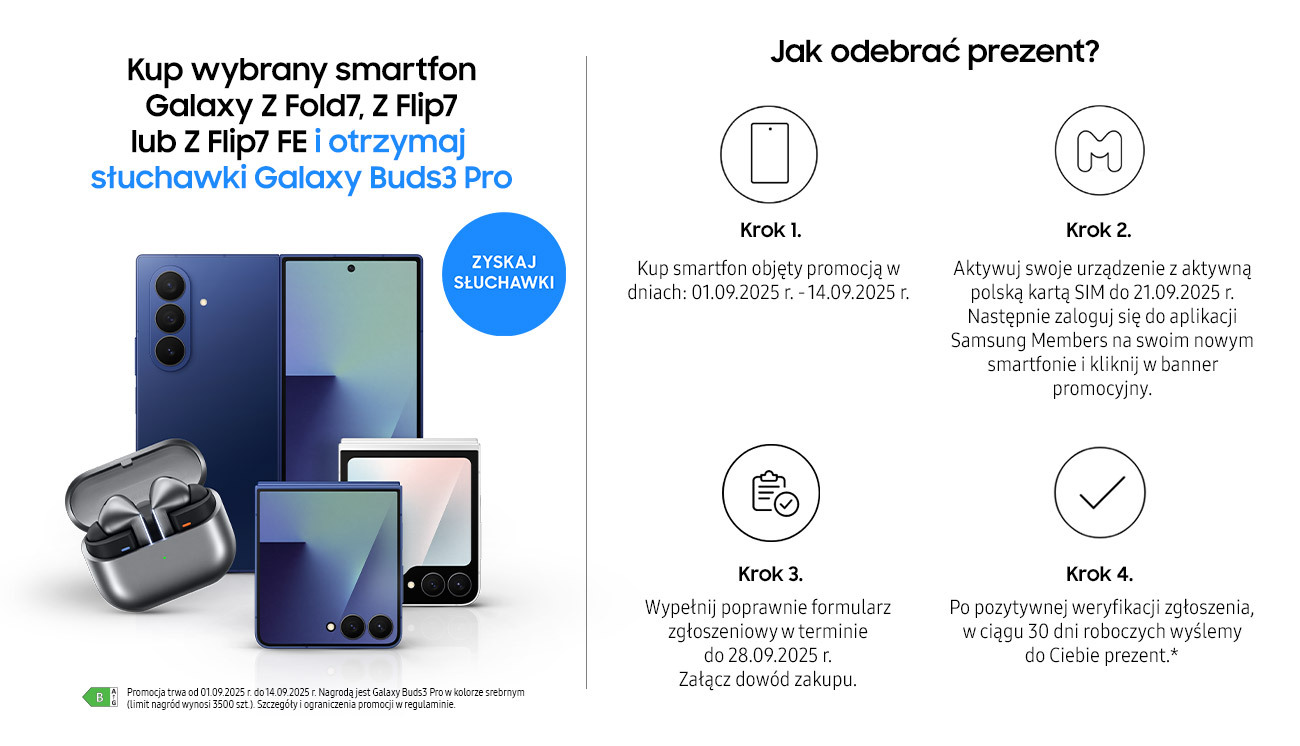 Premiera Samsung Galaxy Flip7, Fold7