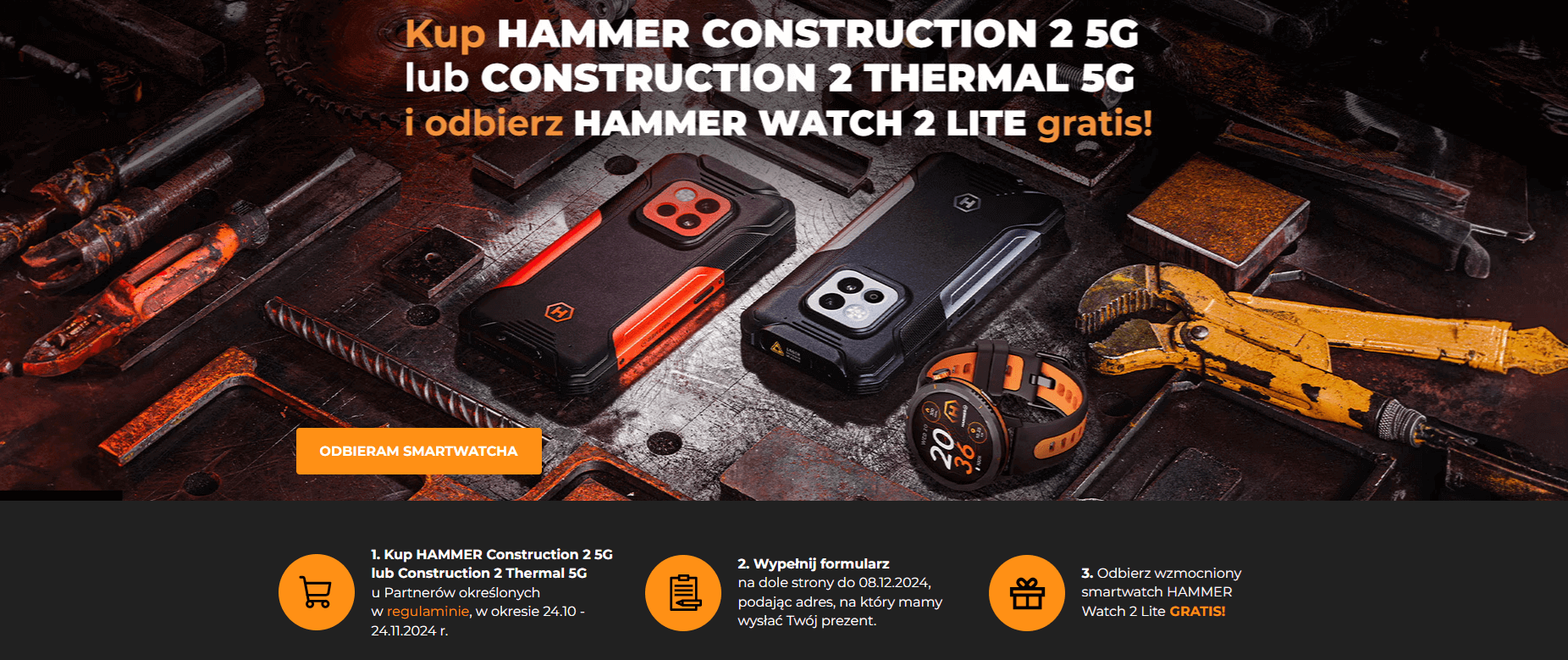 Promocja Hammer Watch Lite 2 gratis