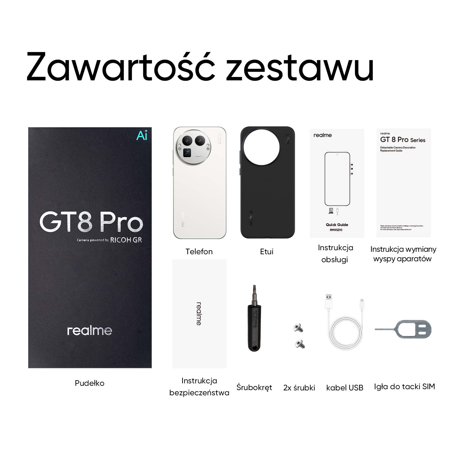 Zawartość pudełka