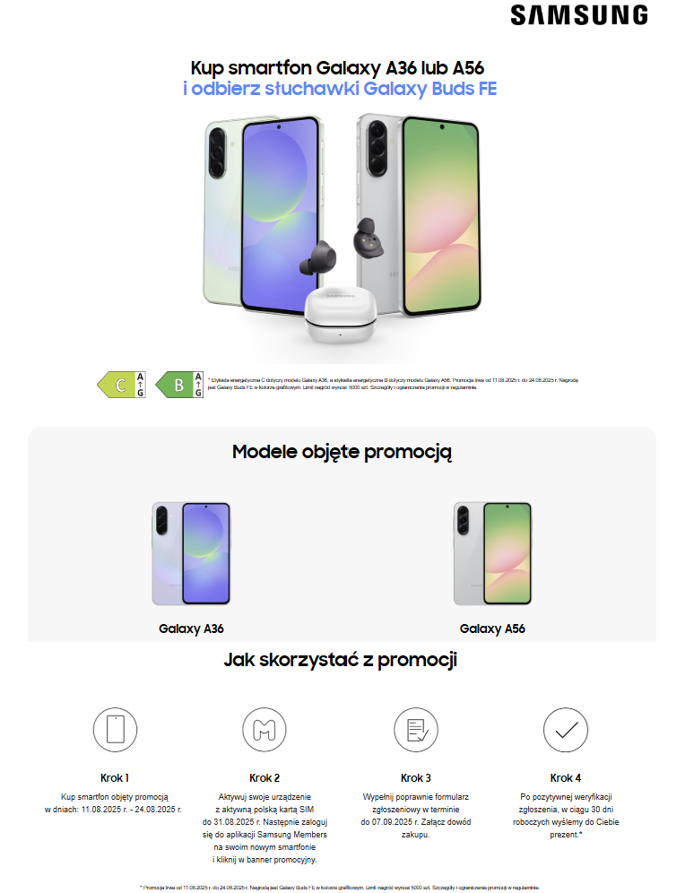 Prezenty od Samsung
