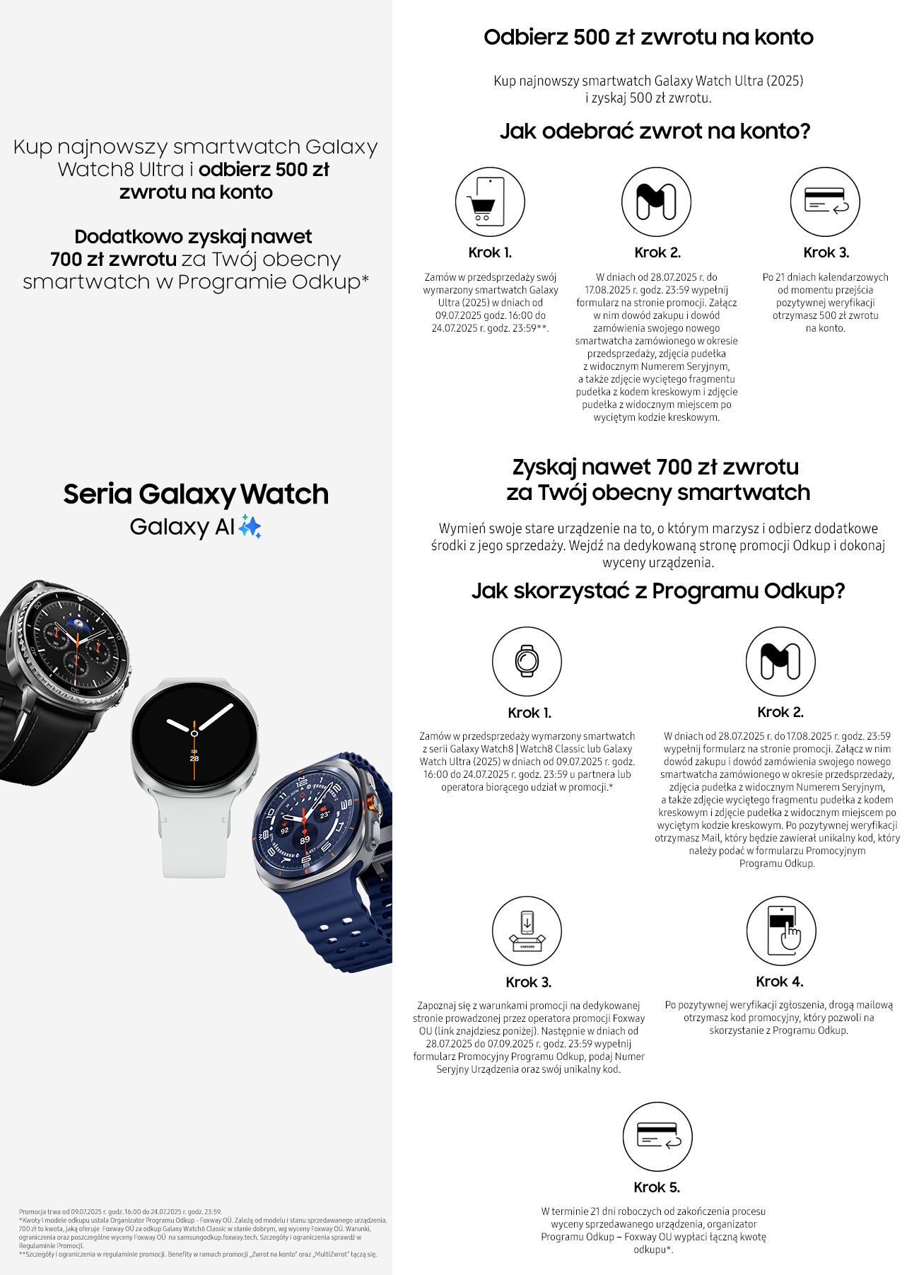 Premiera Galaxy Watch8