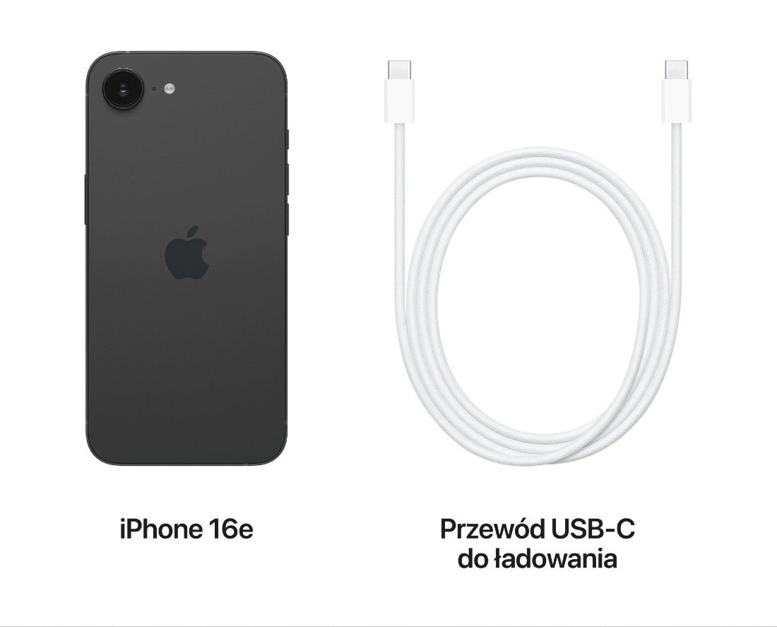 Zawartość pudełka iPhone 16e