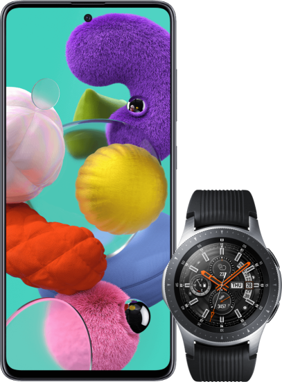Samsung Galaxy A51+ Galaxy Watch 46 mm