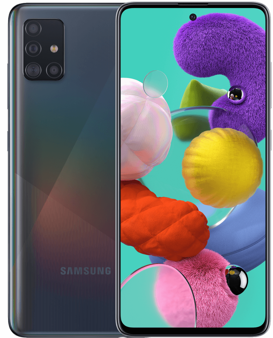 Samsung Galaxy A51 + Samsung Galaxy Watch Active2 44 mm Aluminium