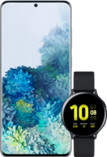 Samsung Galaxy S20 + Samsung Galaxy Watch Active2 44 mm Aluminium