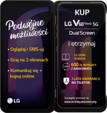 LG V60 ThinQ 5G + LG Dual Screen do LGV60