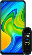 Xiaomi Redmi Note 9 + Xiaomi Mi Band 4