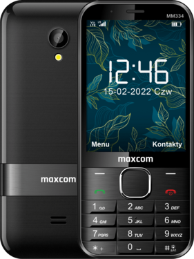MaxCom MM334 4G Czarny