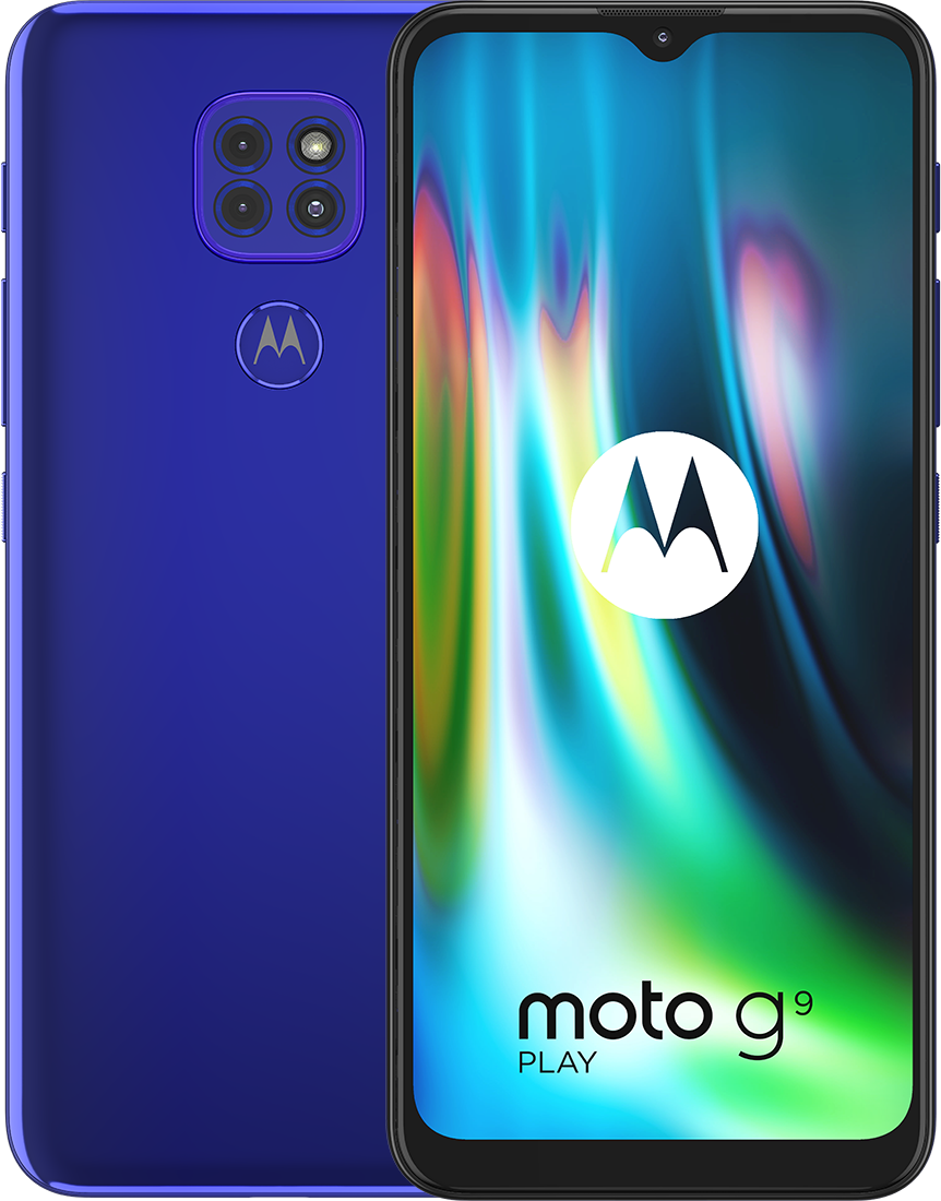 Motorola Moto G9 Play UZZ (niebieski)