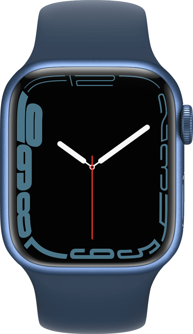 Apple Watch Series 7 GPS 41 mm (niebieski)