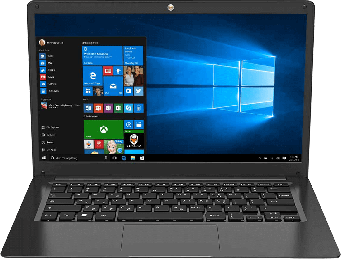 Laptop Techbite ZIN 14.1 BIS 64GB UZZ (czarny)
