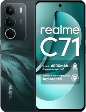 Realme C71 6+128GB zielony
