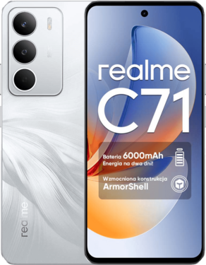 Realme C71 6+128GB Biały