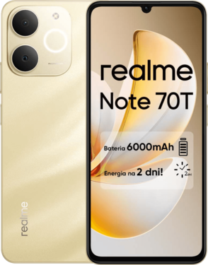 realme Note 70T 4/128GB Złoty