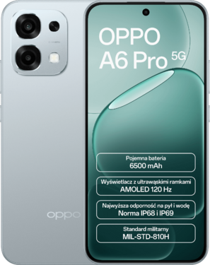 OPPO A6 Pro 5G 8/256GB Szary