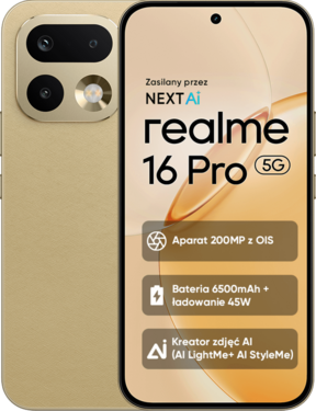realme 16 Pro 5G 8/512GB Złoty