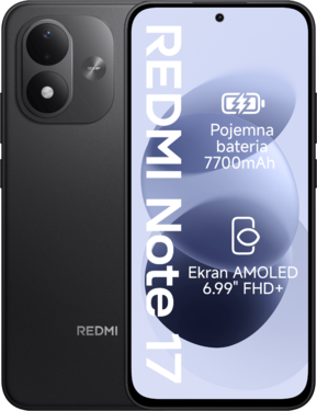 Xiaomi Redmi Note 17 6/256GB, Black